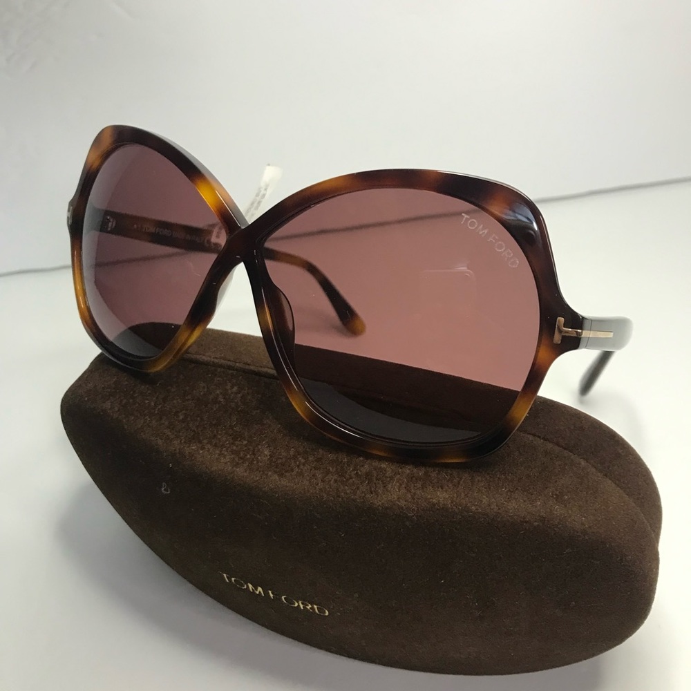 New 💯 Original TOM FORD Rosemin Acetate Butterfly Sunglasses